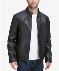 Men's Smooth Leather Jacket - Created by LeathersFort