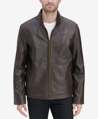 Men's Smooth Leather Jacket - Created by LeathersFort