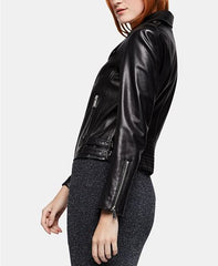 Women's Genuine Leather Moto Jackets - Best Winter Jackets