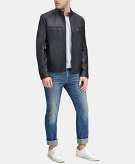 Men's Leather Racer & Cafe Jacket | Shop Best Leather Jacket