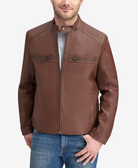 Men's Leather Racer & Cafe Jacket | Shop Best Leather Jacket