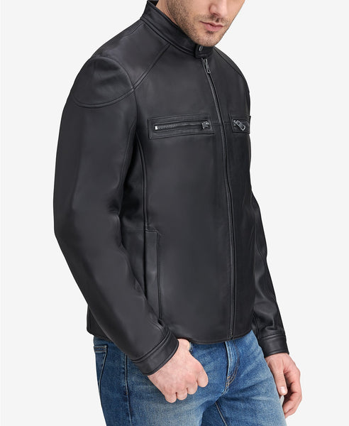 Men's Leather Racer & Cafe Jacket | Shop Best Leather Jacket