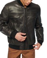 Men's Leather Bomber Jackets - Buy Summit Leather Jackets For Men