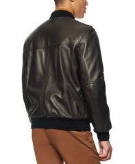 Men's Leather Bomber Jackets - Buy Summit Leather Jackets For Men