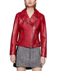 Women's Genuine Leather Moto Jackets - Best Winter Jackets