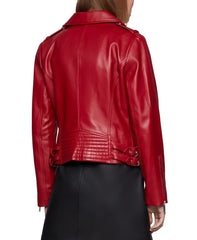 Women's Genuine Leather Moto Jackets - Best Winter Jackets