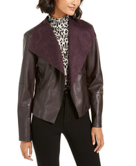 Buy Flyaway Faux-Leather Jacket For Women's