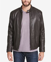 Buy Men's Leather Moto Jacket - Moto & Bomber Men Leather Jackets