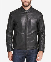 Buy Men's Leather Moto Jacket - Moto & Bomber Men Leather Jackets