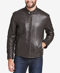 Buy Men's Leather Moto Jacket - Moto & Bomber Men Leather Jackets