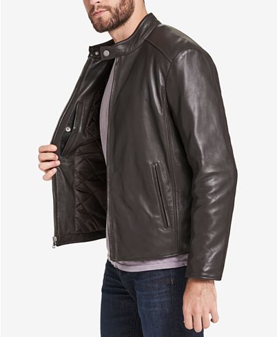 Buy Men's Leather Moto Jacket - Moto & Bomber Men Leather Jackets