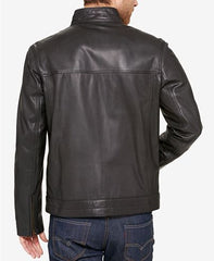 Buy Men's Leather Trucker Jacket