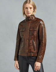 GANGSTER LEATHER JACKET