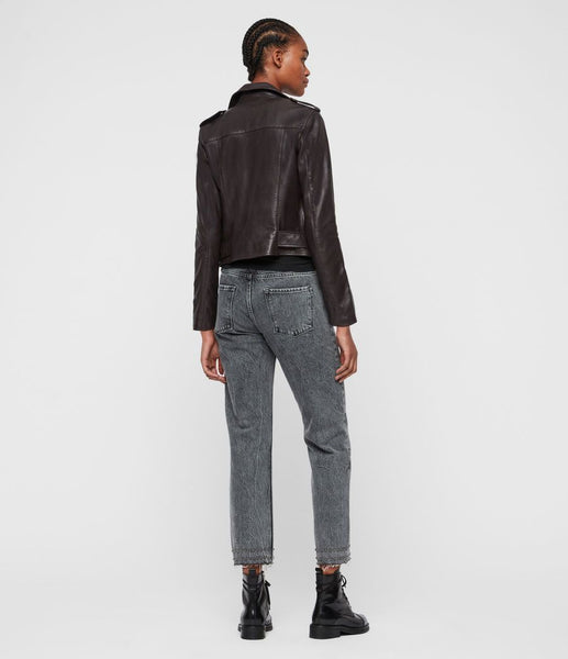 BALFERN LEATHER BIKER JACKET