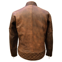 ARMOURED LEATHER JACKET