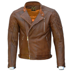 ARMOURED LEATHER JACKET