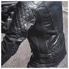 SANDS DESIGN CLASH LEATHER JACKET