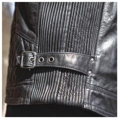 SANDS DESIGN CLASH LEATHER JACKET