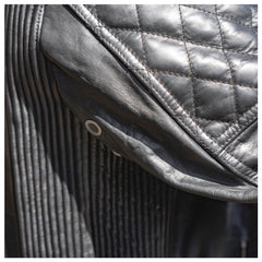 SANDS DESIGN CLASH LEATHER JACKET