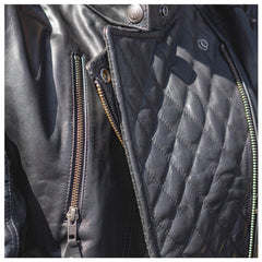 SANDS DESIGN CLASH LEATHER JACKET