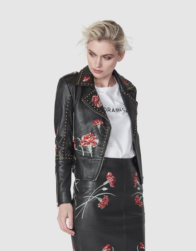 Jardin Leather Jacket