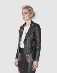 Jardin Leather Jacket