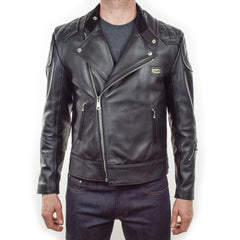 LEWIS LEATHERS SUPER MONZA BLACK JACKET